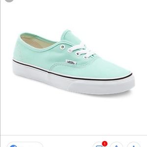 Mint / Seafoam Green Vans